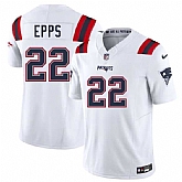 Men & Women & Youth New England Patriots #22 Marcus Epps White 2025 F.U.S.E. Vapor Limited Stitched Jersey,baseball caps,new era cap wholesale,wholesale hats